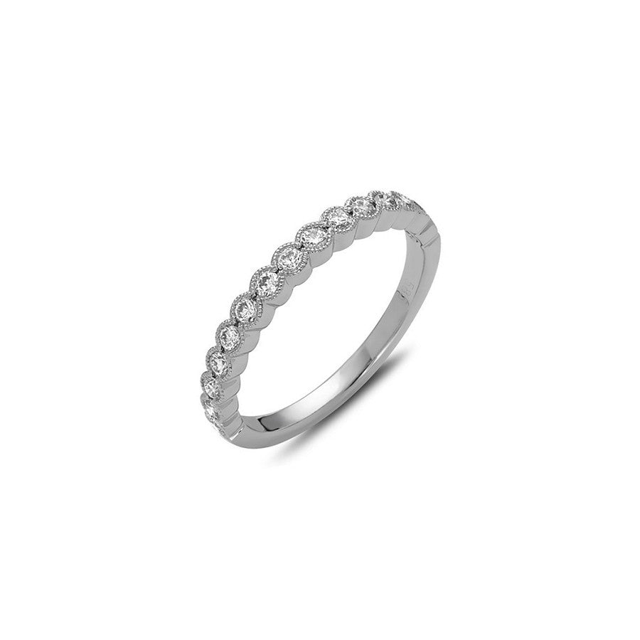 Bassali Brilliant Stackable Diamond Band