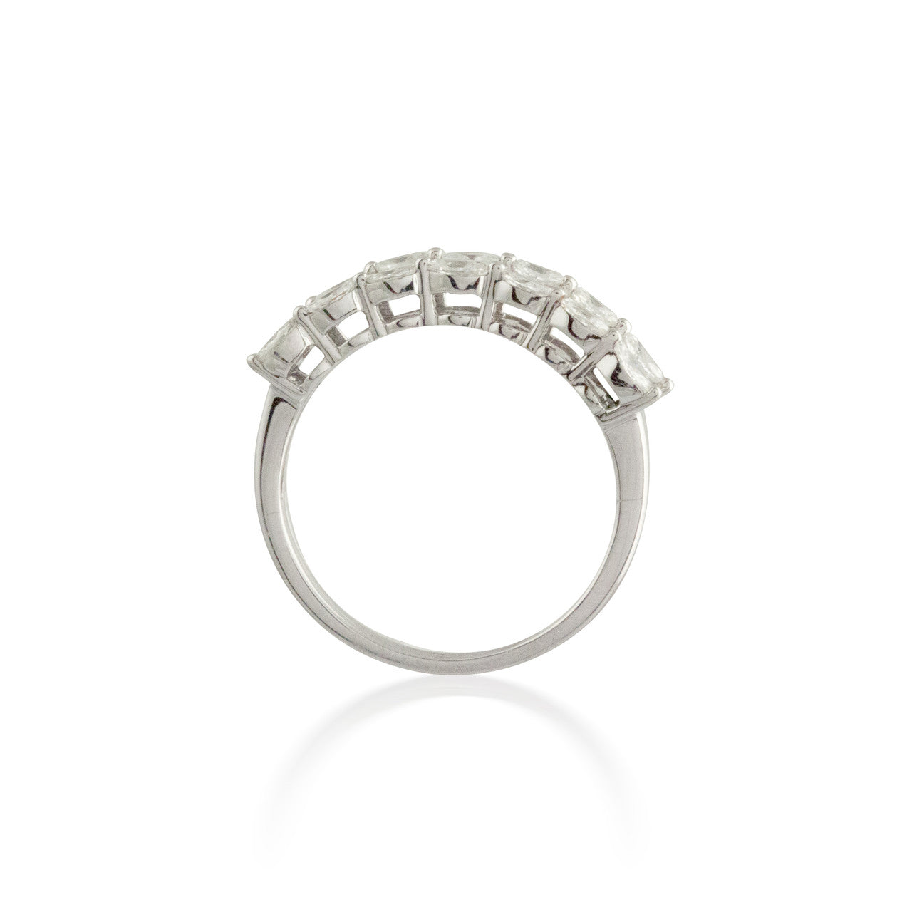 Baguette and Marquise Diamond Band