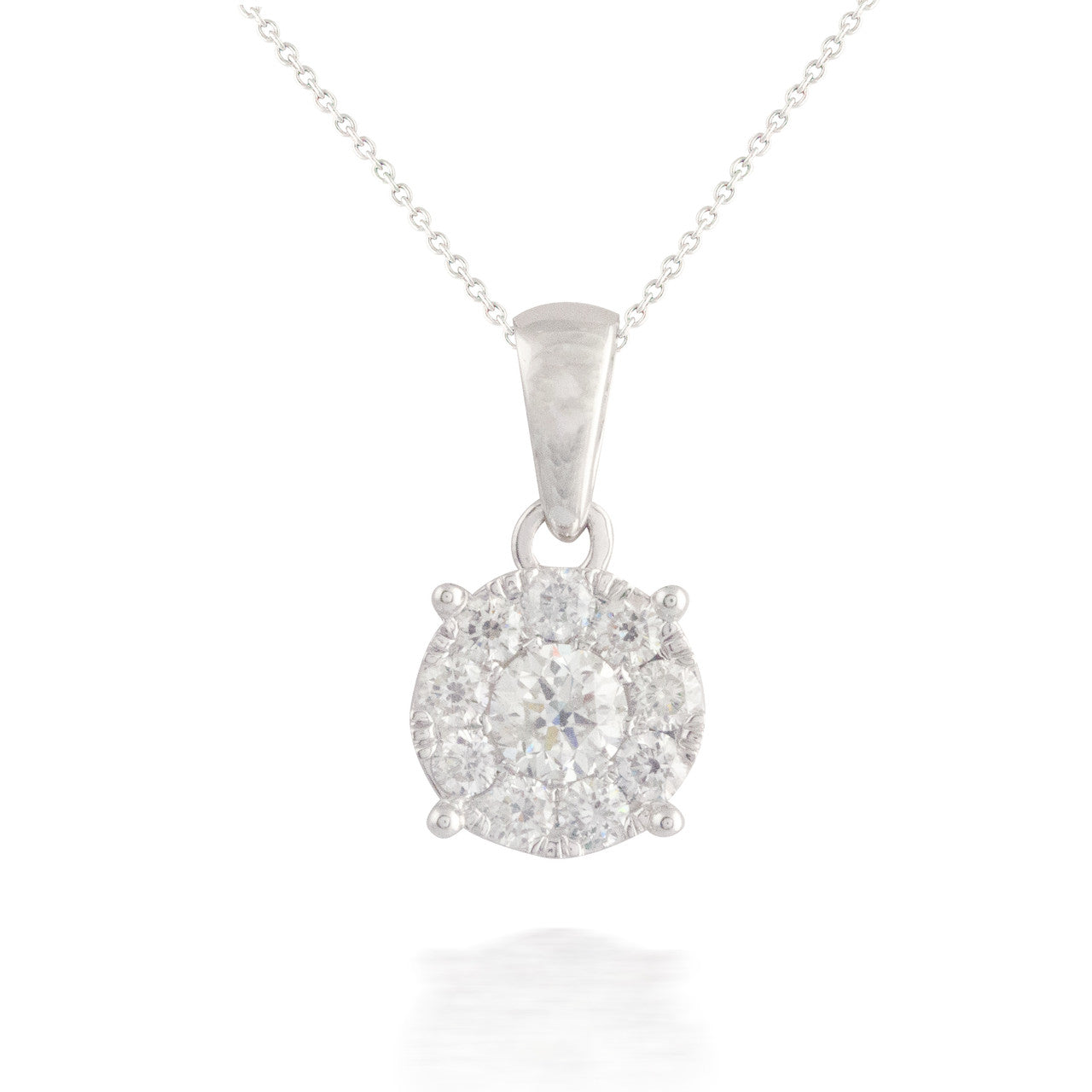 Round Diamond Pendant 2