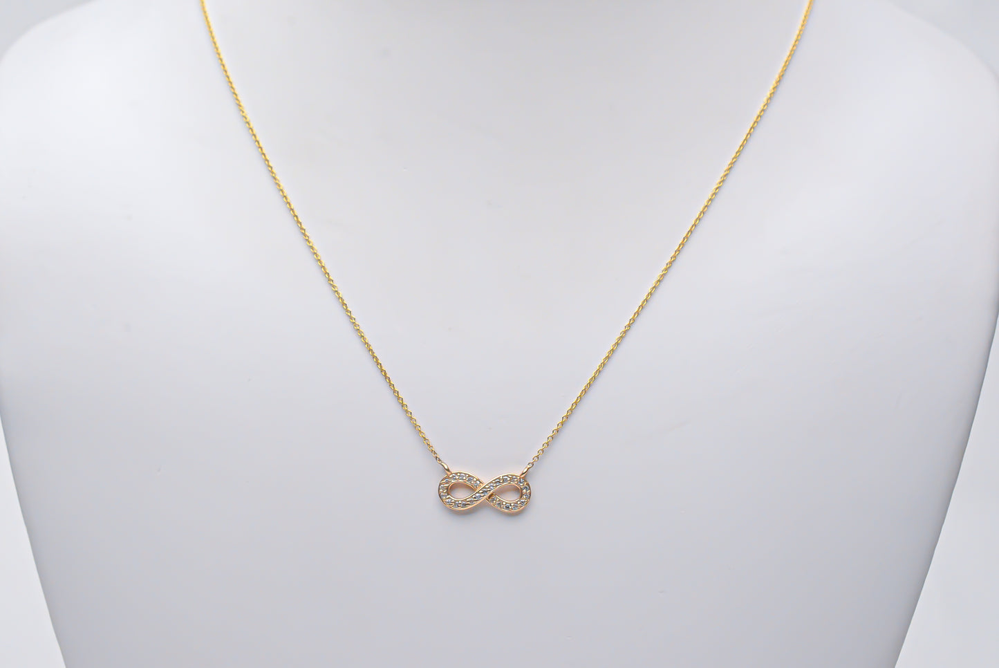 Diamond Infinity Necklace