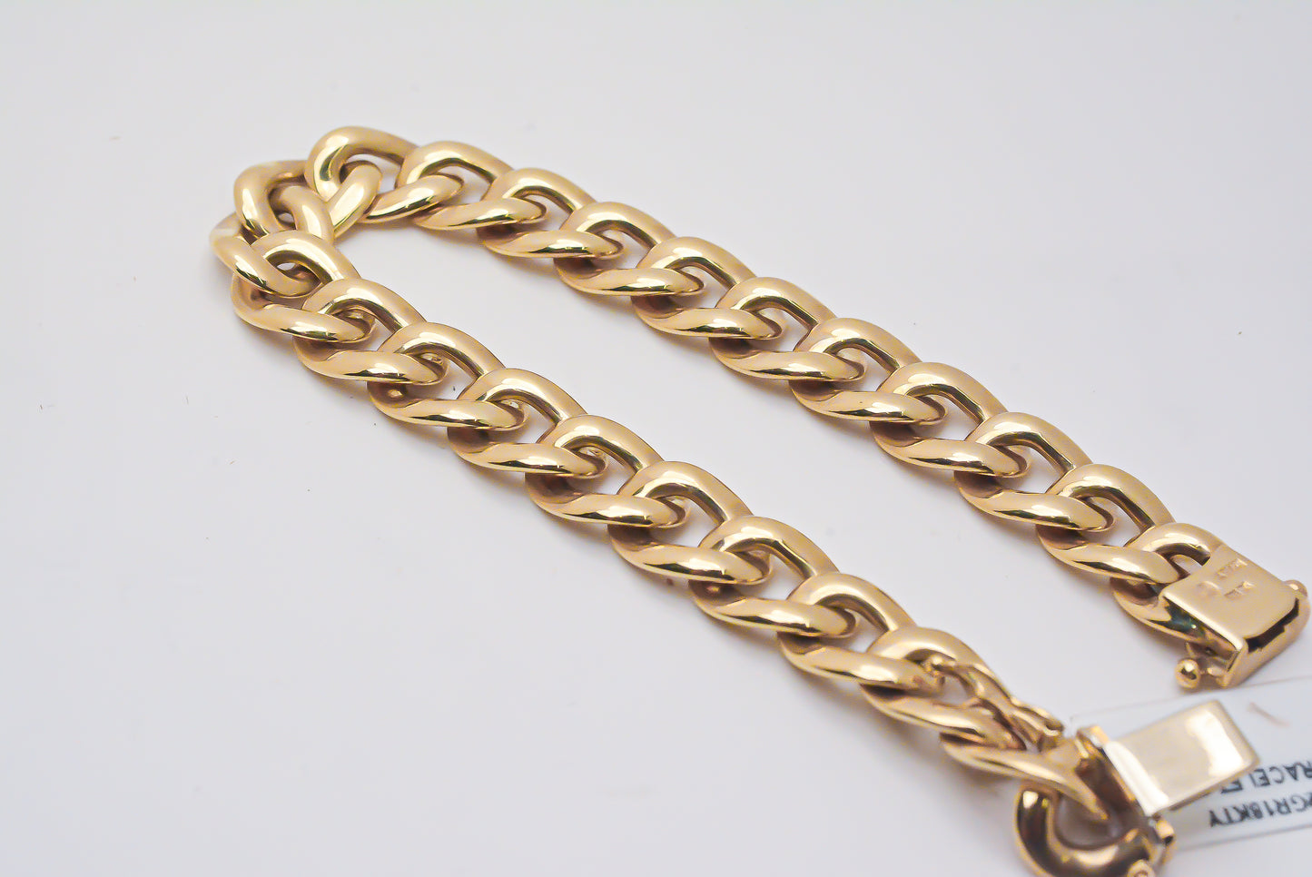 18K Yellow Gold Heavy Link Chain