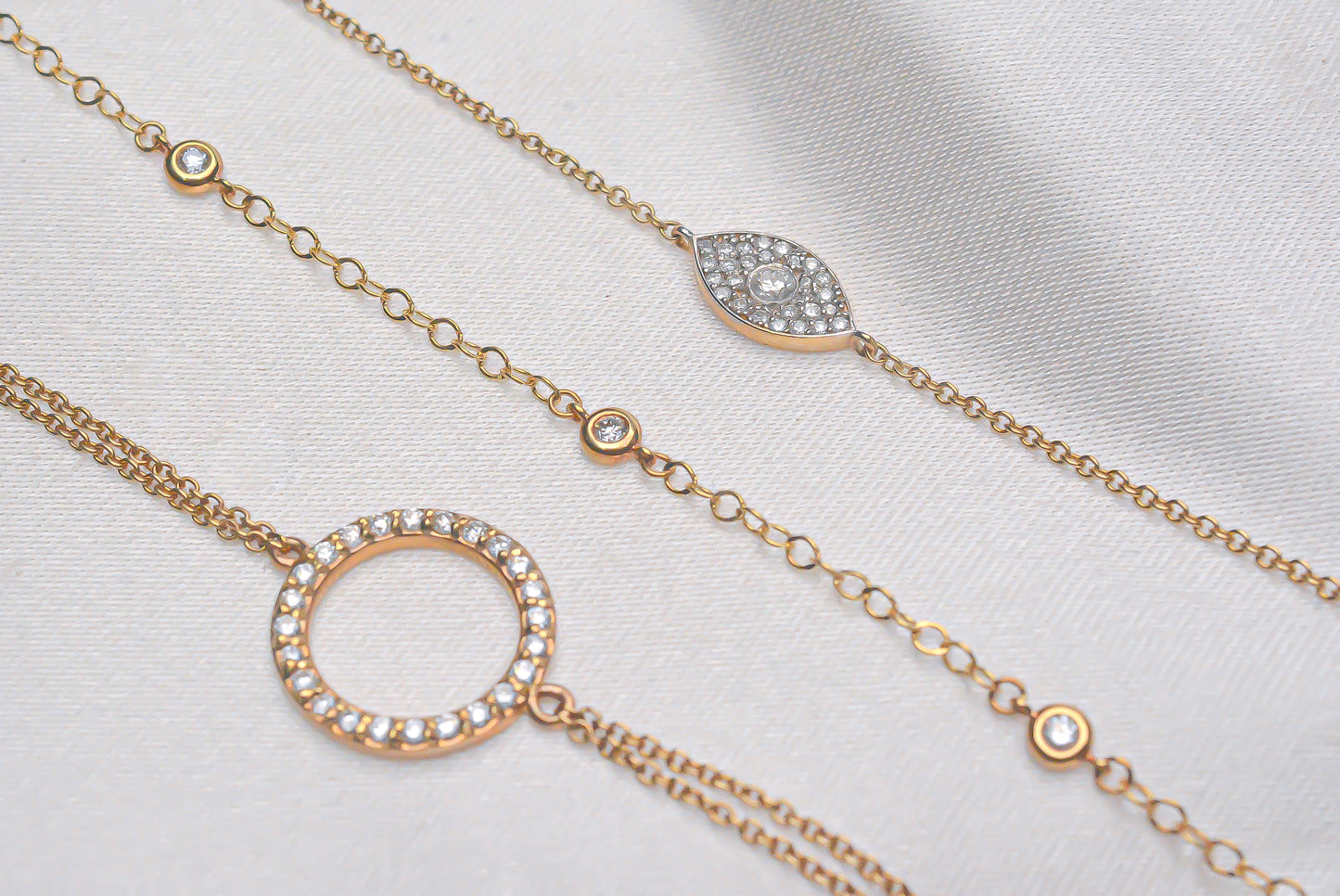 Diamond Station Bracelet