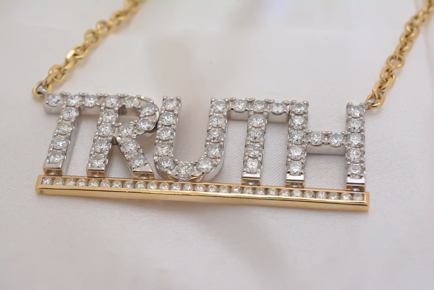 “TRUTH” Statement Necklace
