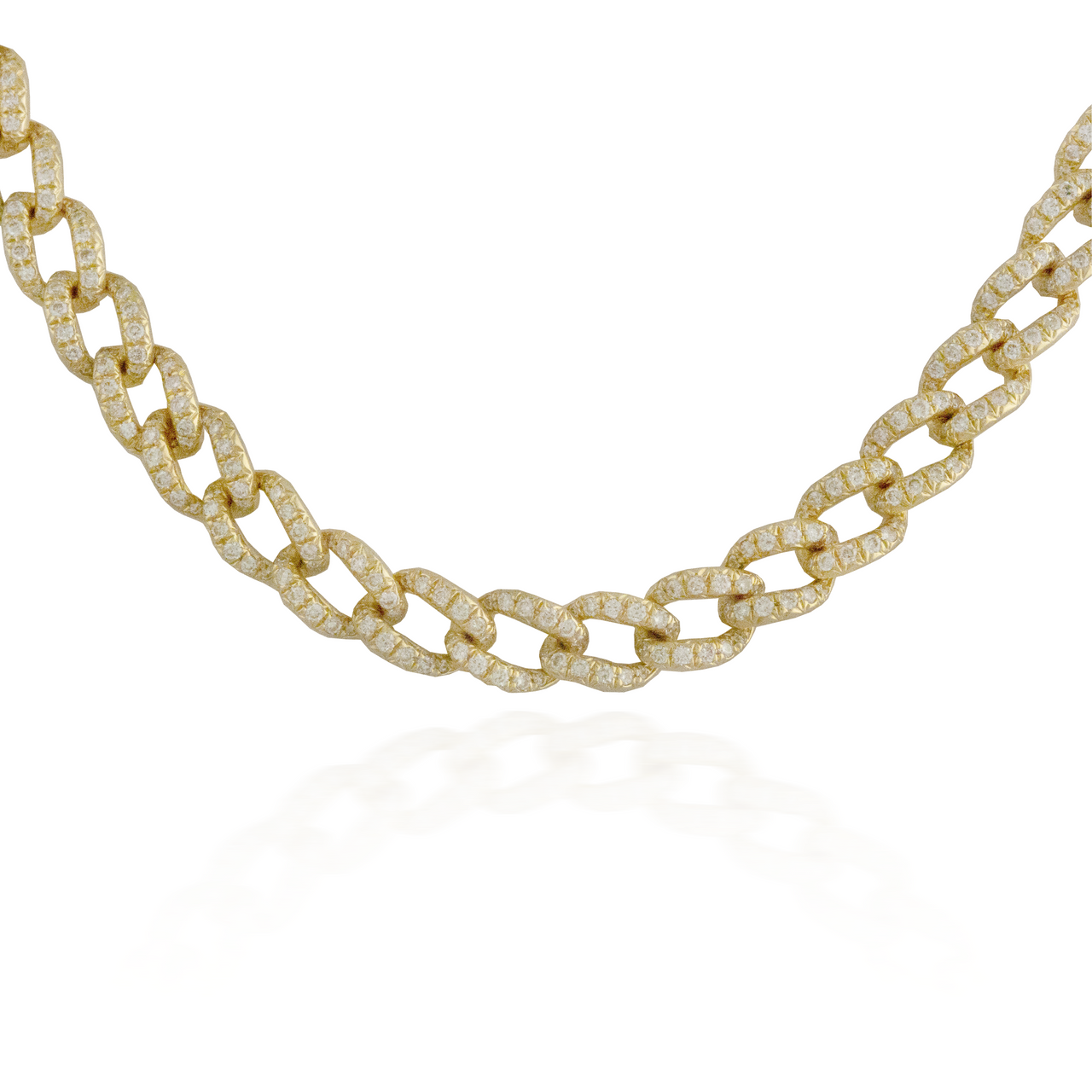 Yellow Gold Diamond Necklace