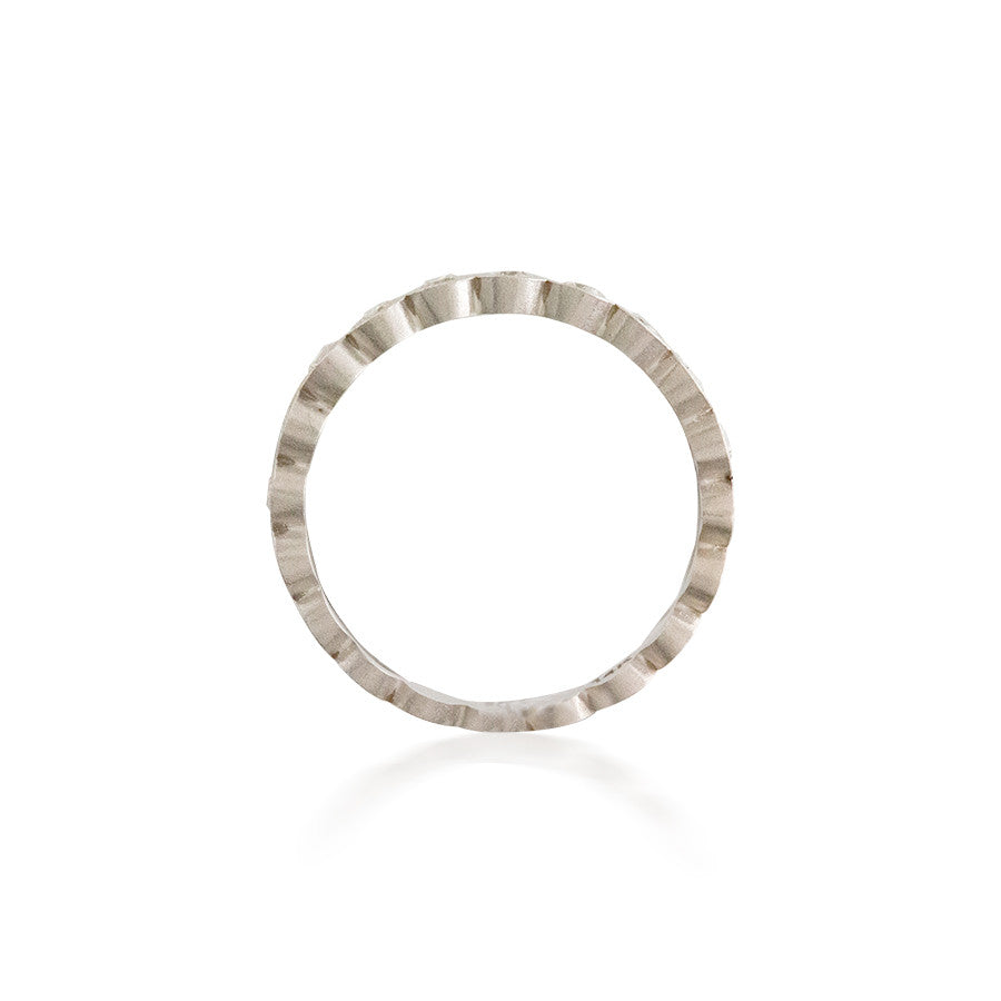Bassali Medium Bezel Set Ring