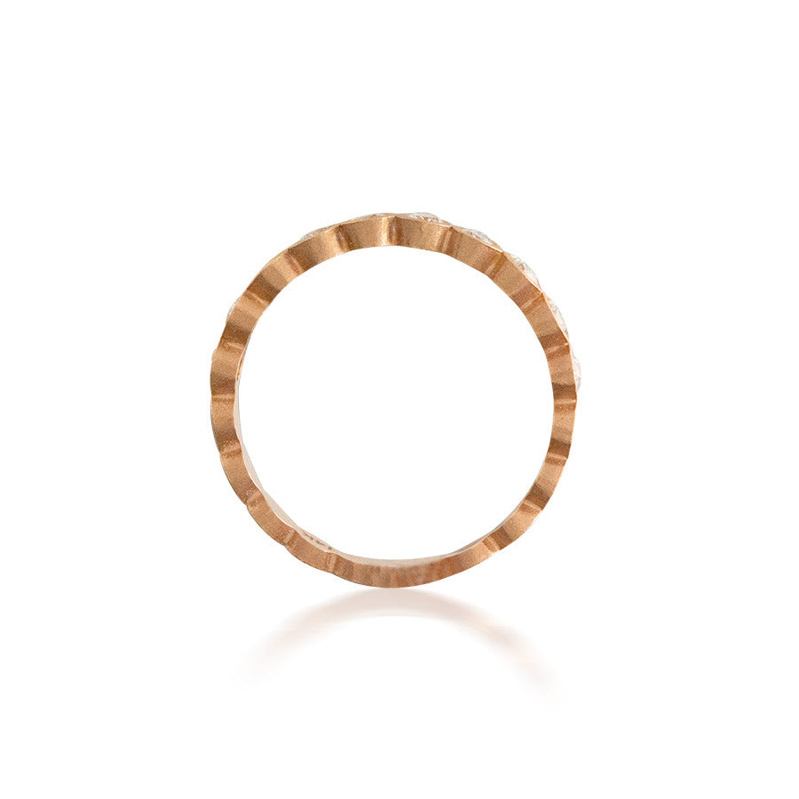 Bassali Medium Bezel Set Ring