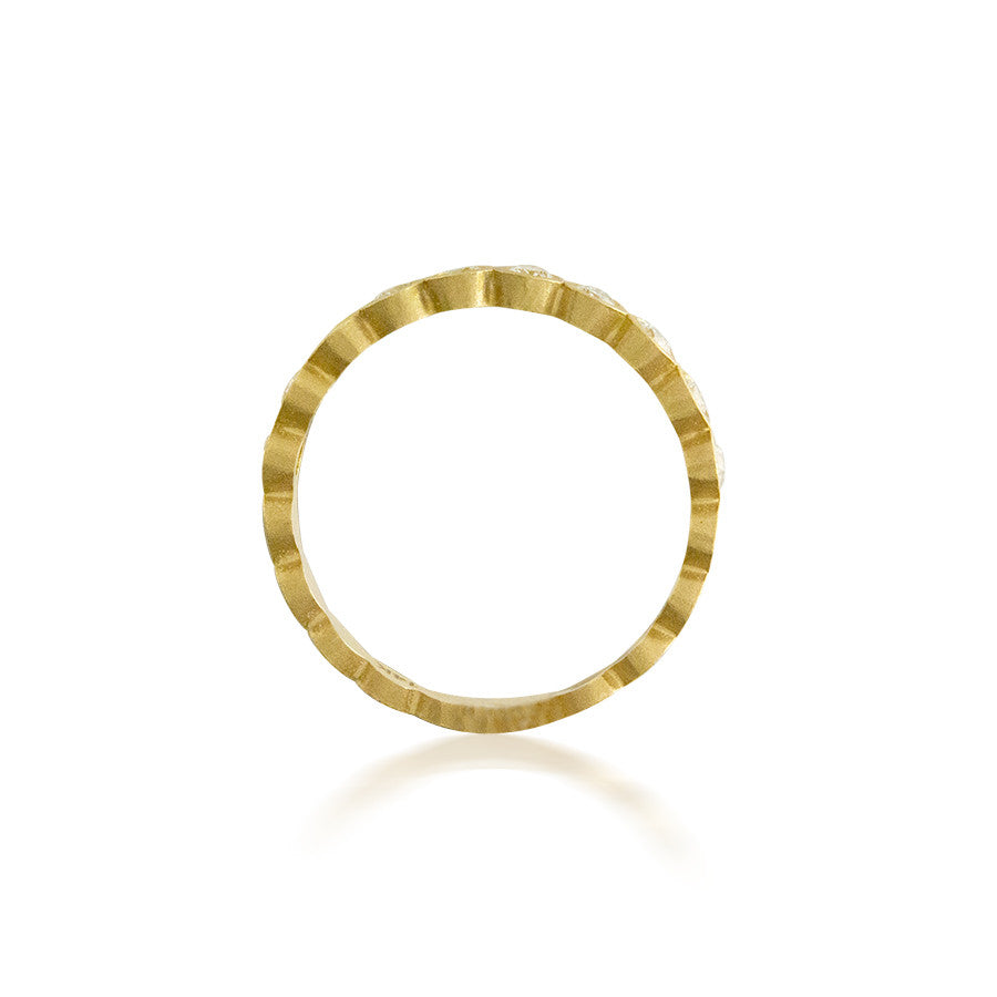Bassali Medium Bezel Set Ring