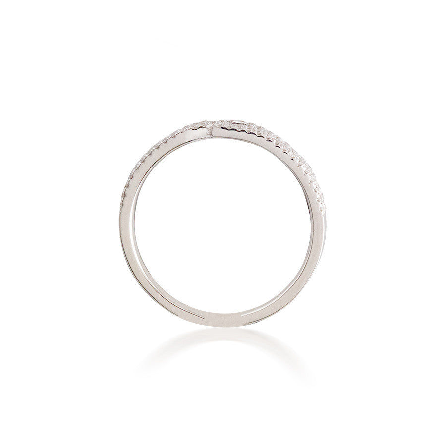 Bassali Open Arrow Diamond Ring
