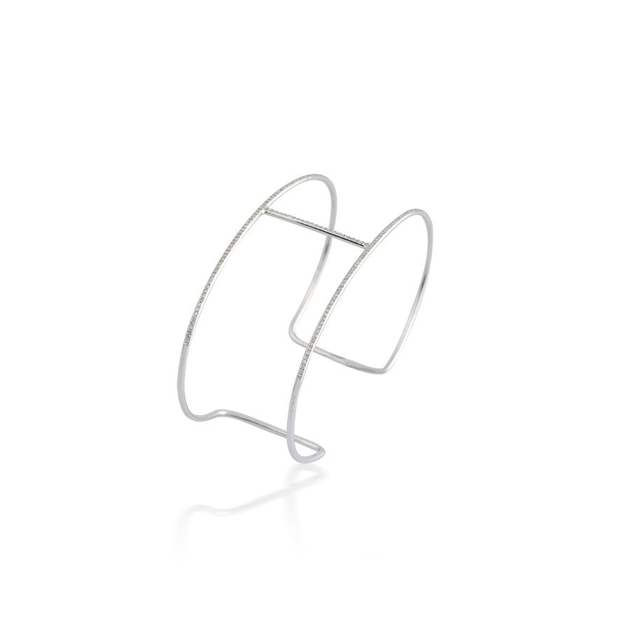 Flexable Diamond Bangle Bracelet