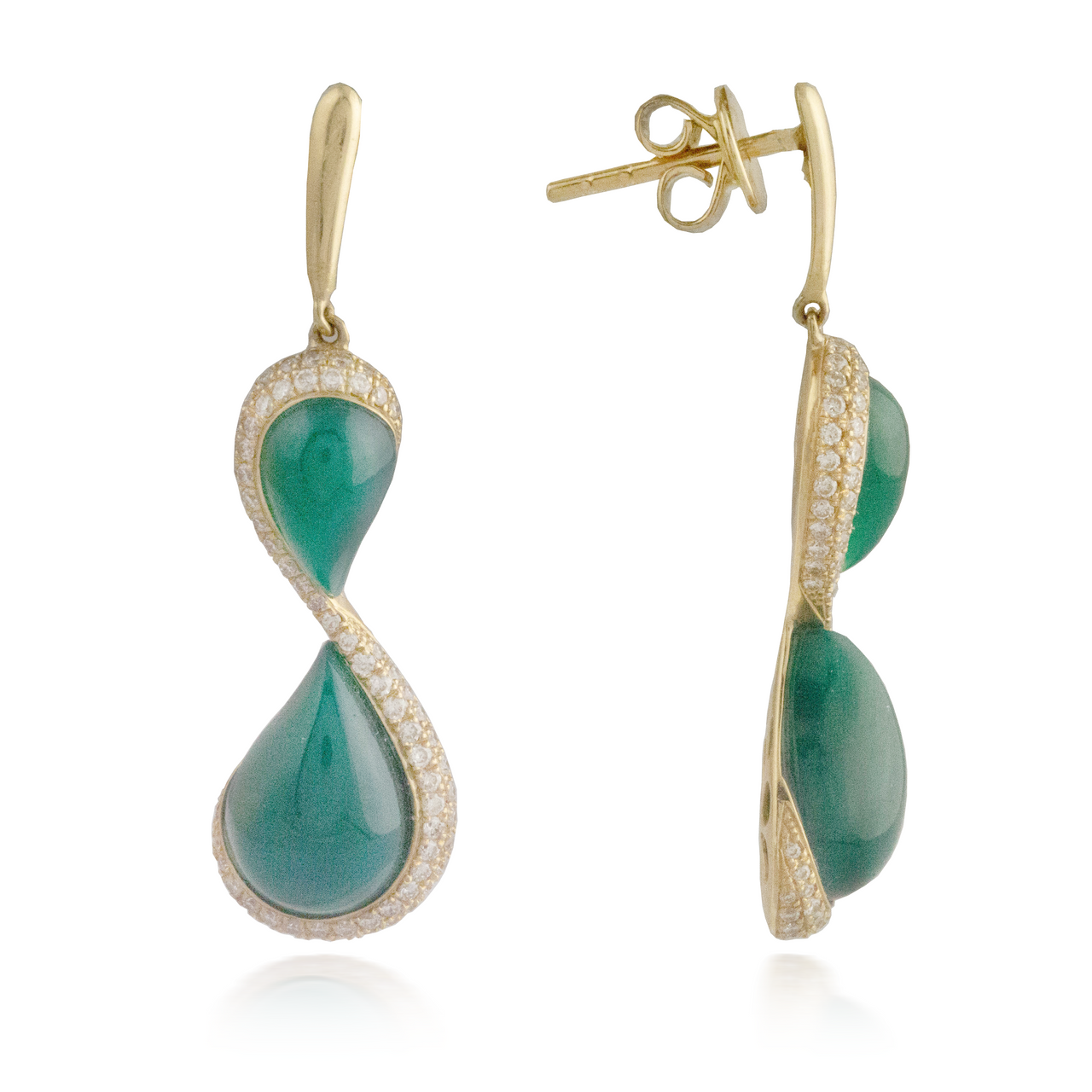 Agate Earring