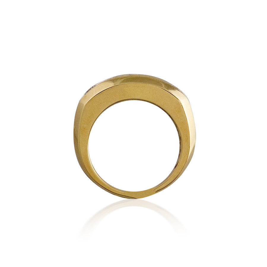 Classic Five Stone Wedding Band