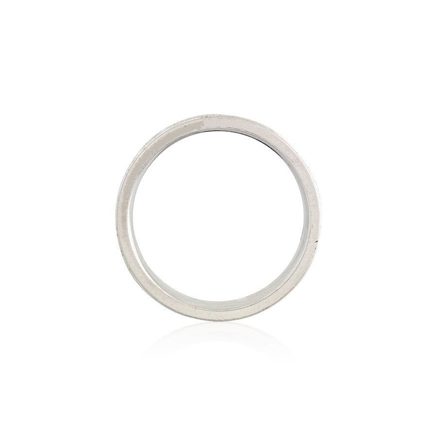 Engraved Eternity Diamond Wedding Band
