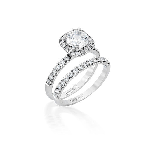 Simon G Belle Bridal Set