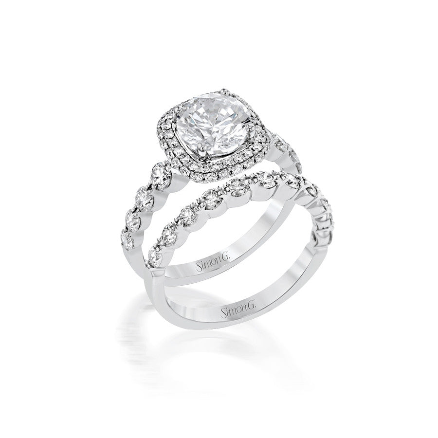 Simon G Viola Bridal Set