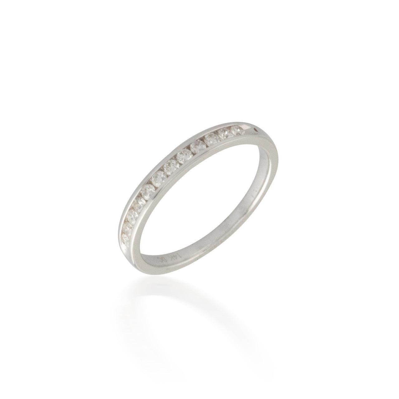 0.50ctw Channel-set Round Diamond Band