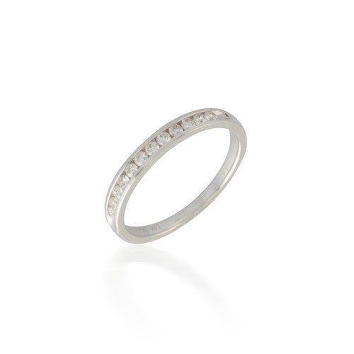 0.50ctw Channel-set Round Diamond Band