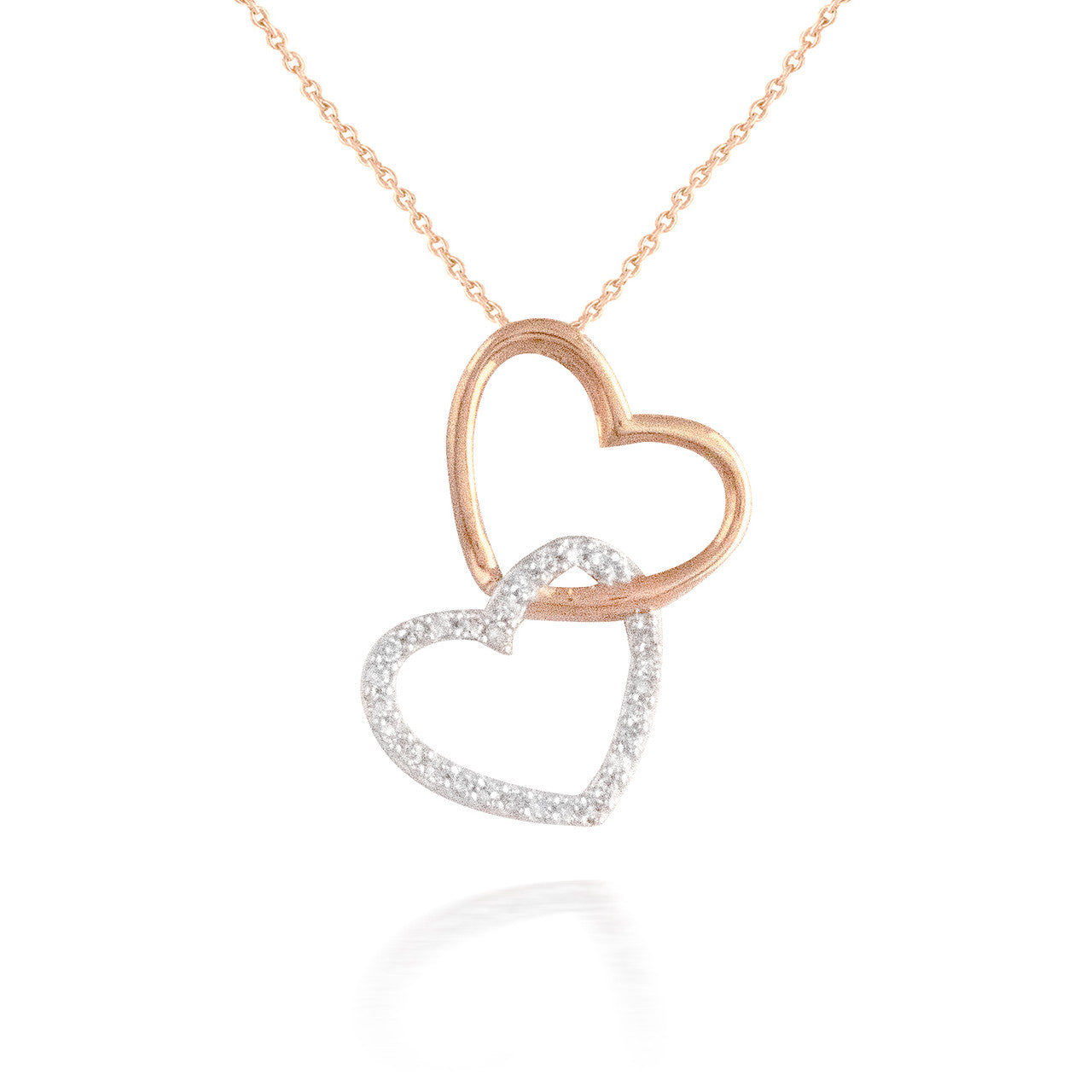 0.10ct Unity Diamond Heart Pendant