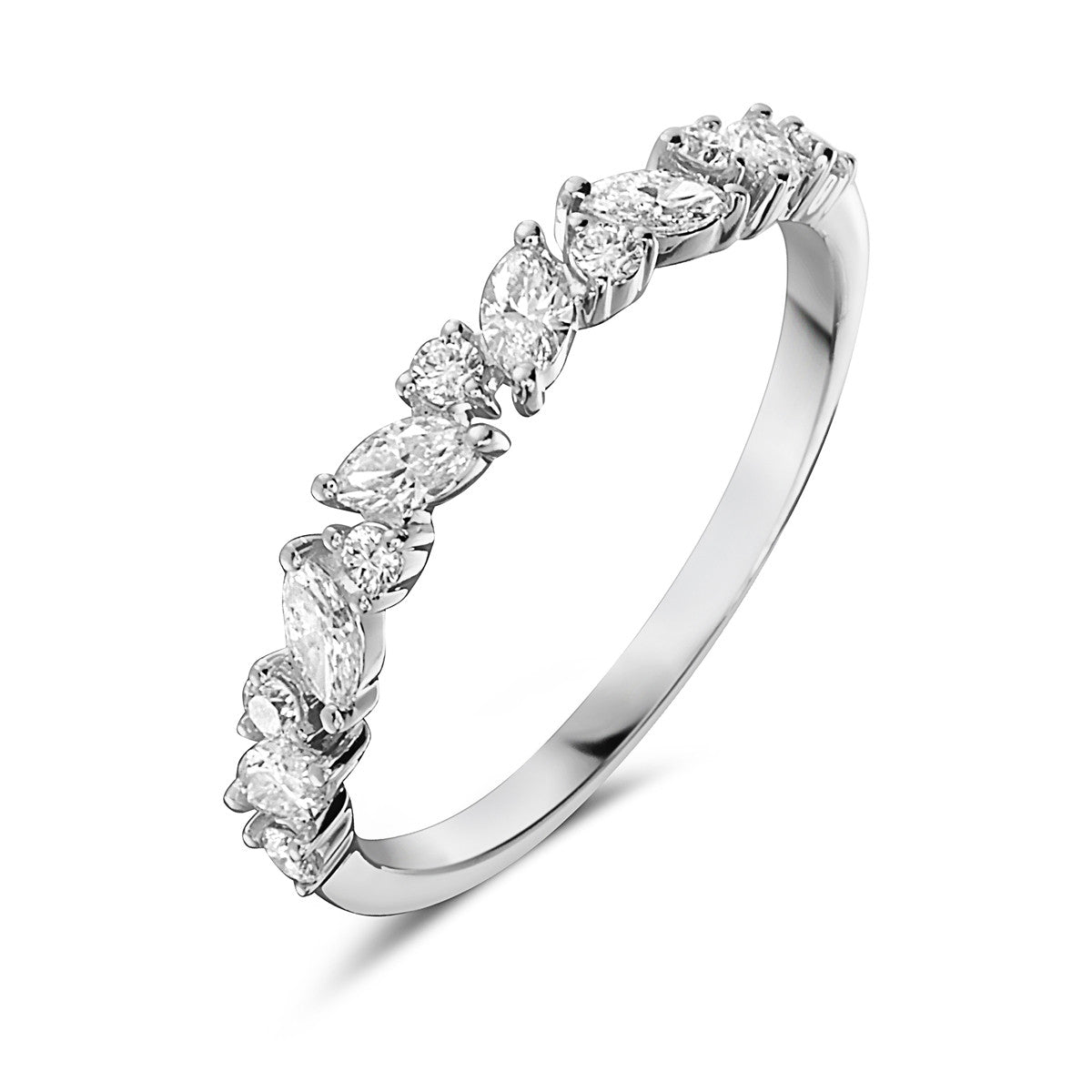 Bassali Grace Stackable Diamond Band