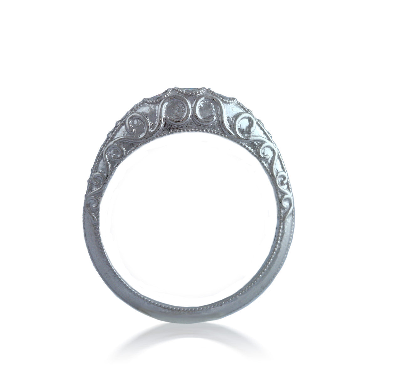 Custom Vintage Inspired Filigree Ring