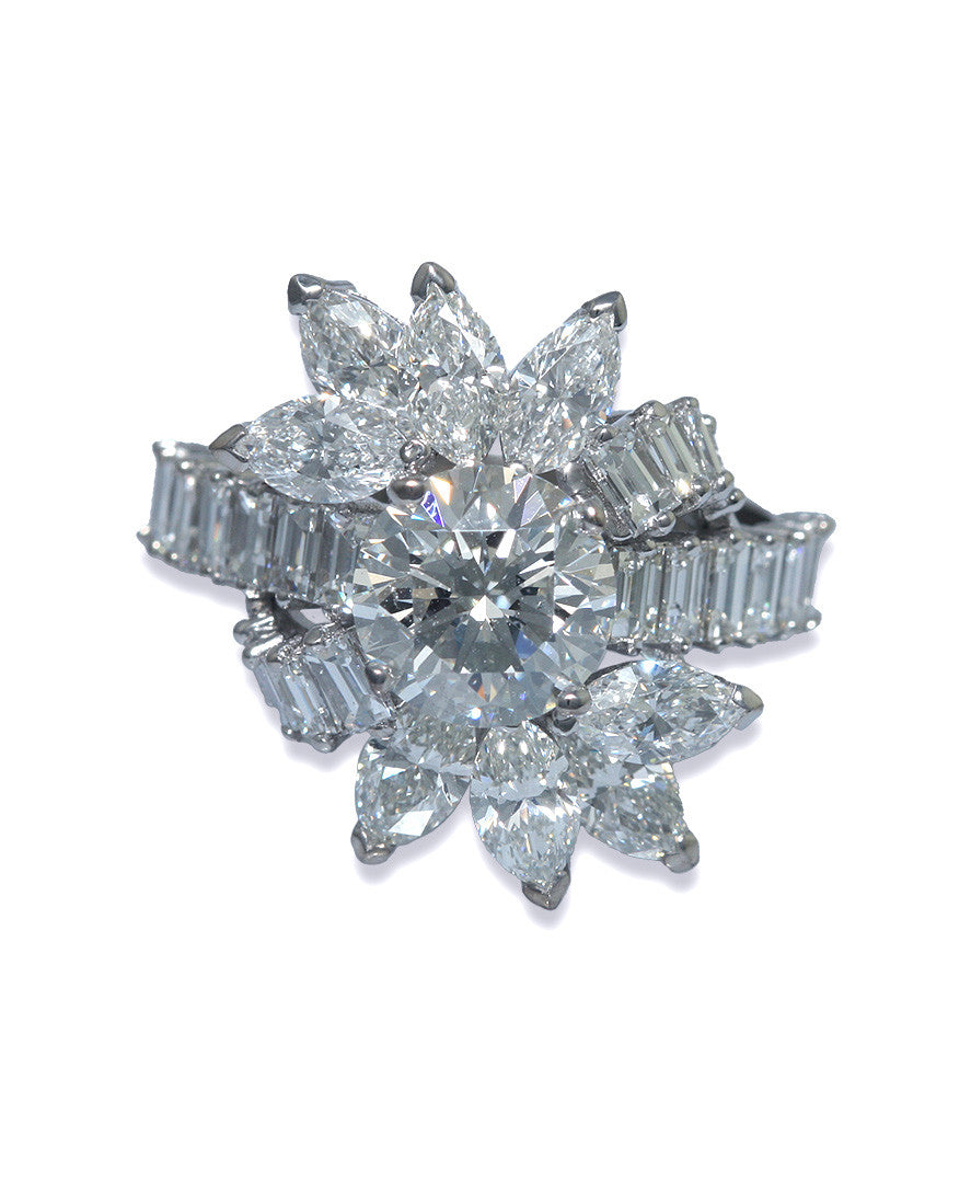 Custom Diamond Cocktail Ring