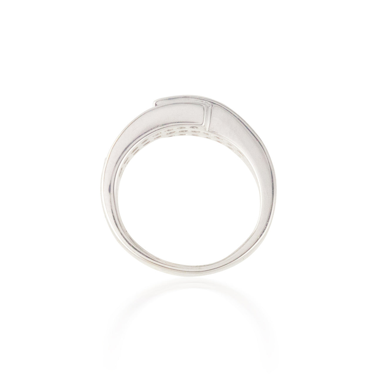Bypass Blue and White Diamond Band
