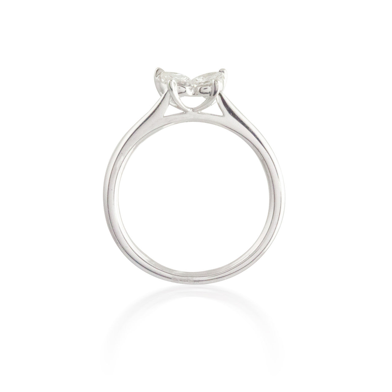 Butterfly Cluster Diamond Ring