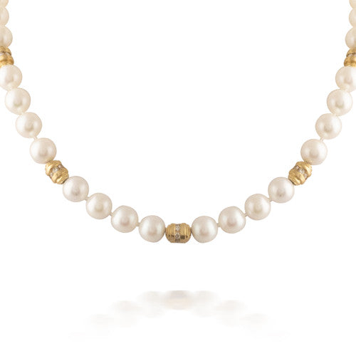 Pearl and Diamond Pendant
