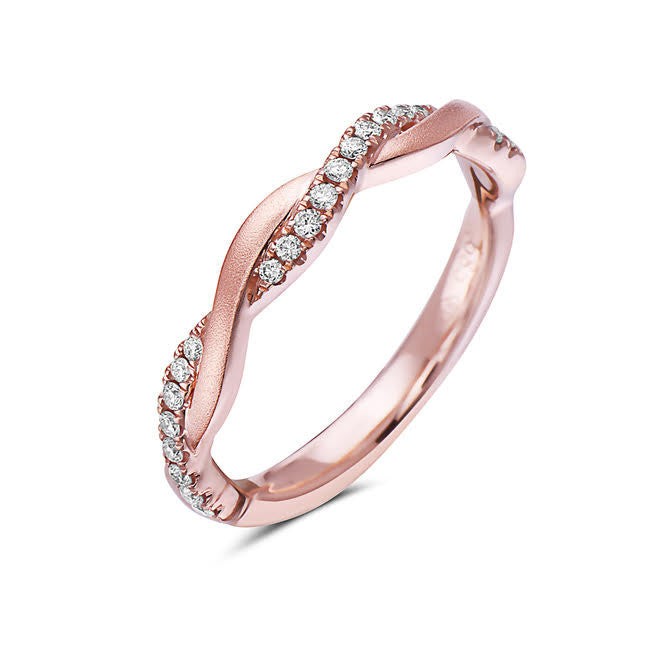 Bassali Diamond Twist Ring
