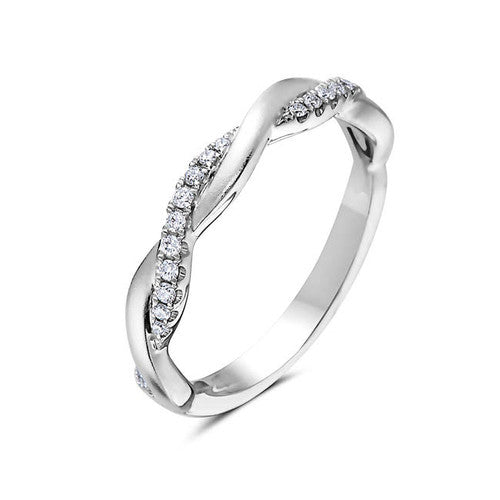 Bassali Diamond Twist Ring