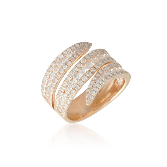 2.28ctw Diamond Swirl Band