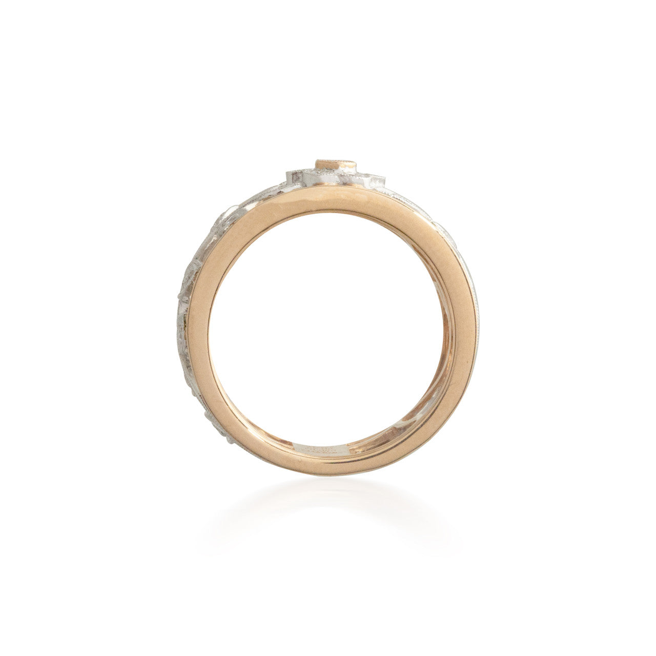 0.28ctw Diamond Floral Band