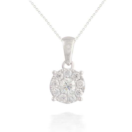 Round Diamond Pendant 2