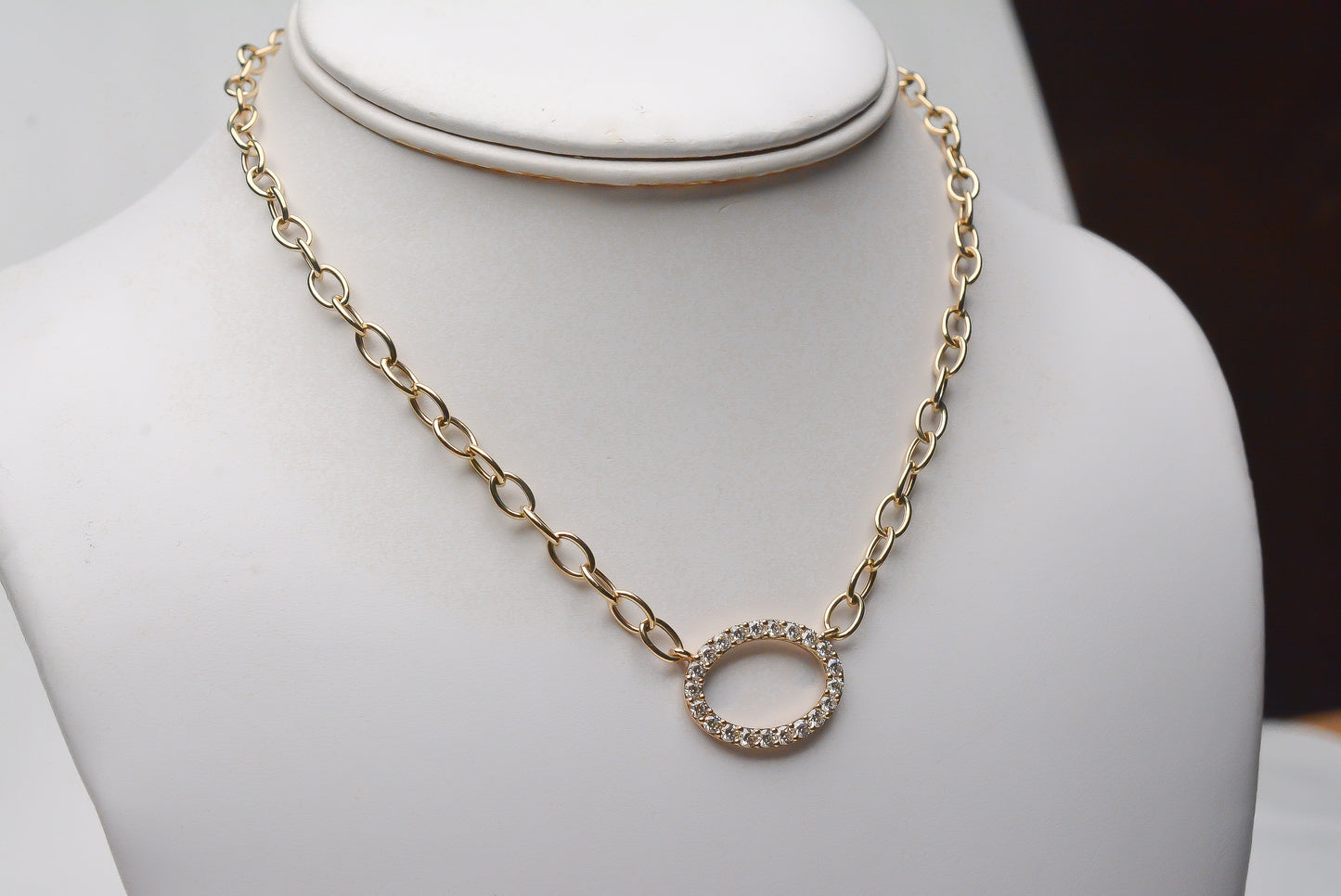 Circle Spark Necklace