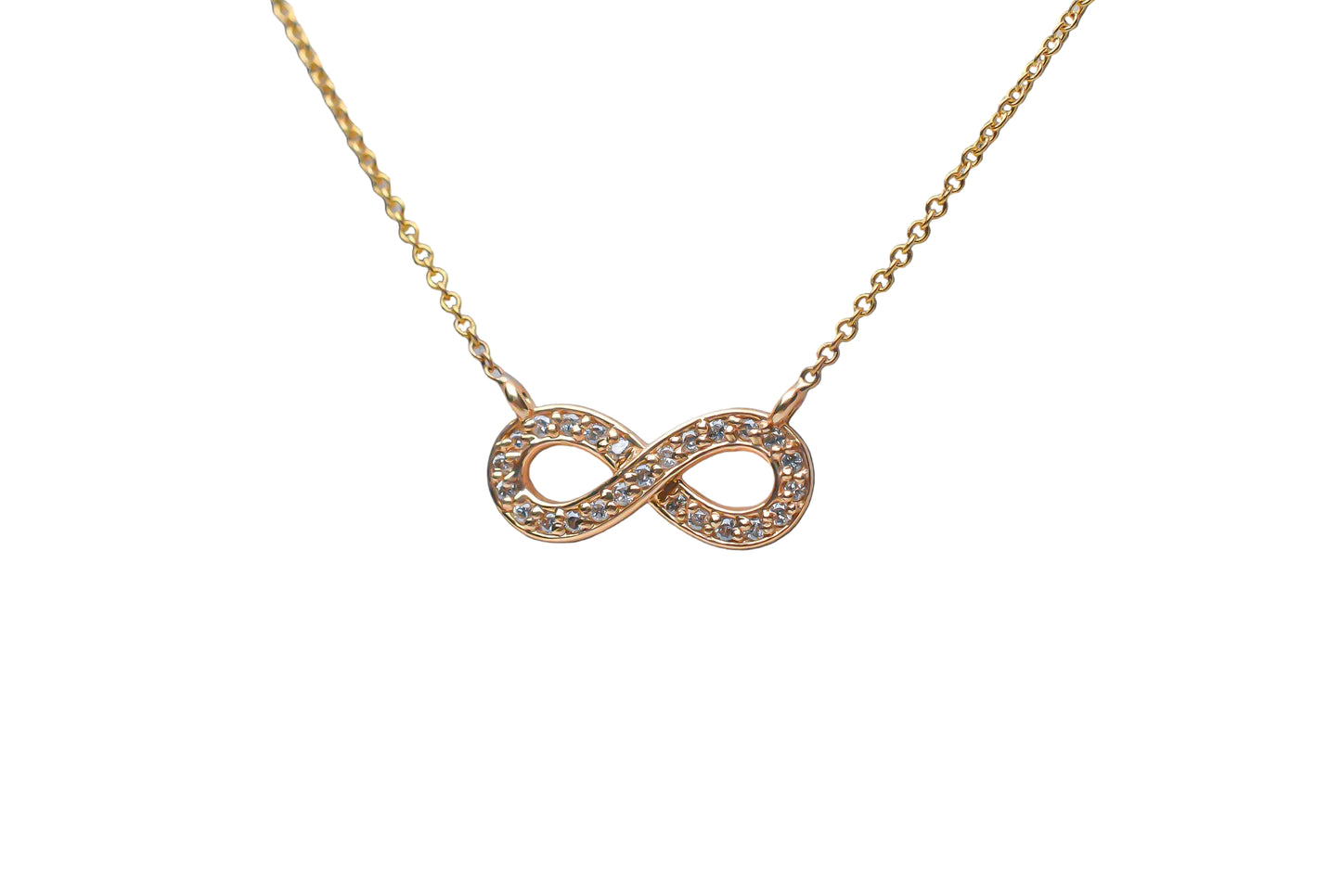 Diamond Infinity Necklace