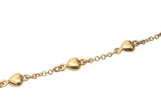 Heart Charm Bracelet