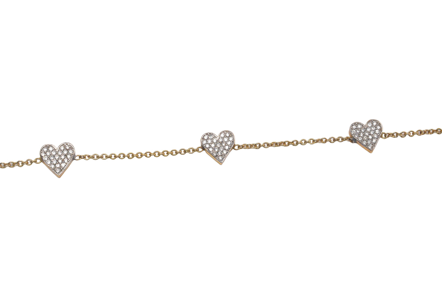 Diamond Heart Bracelet