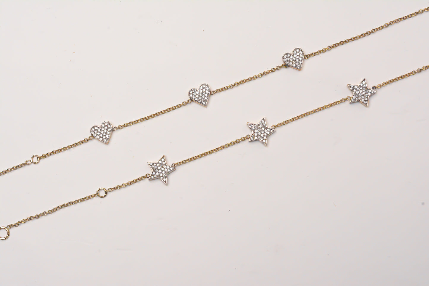 Diamond Heart Bracelet
