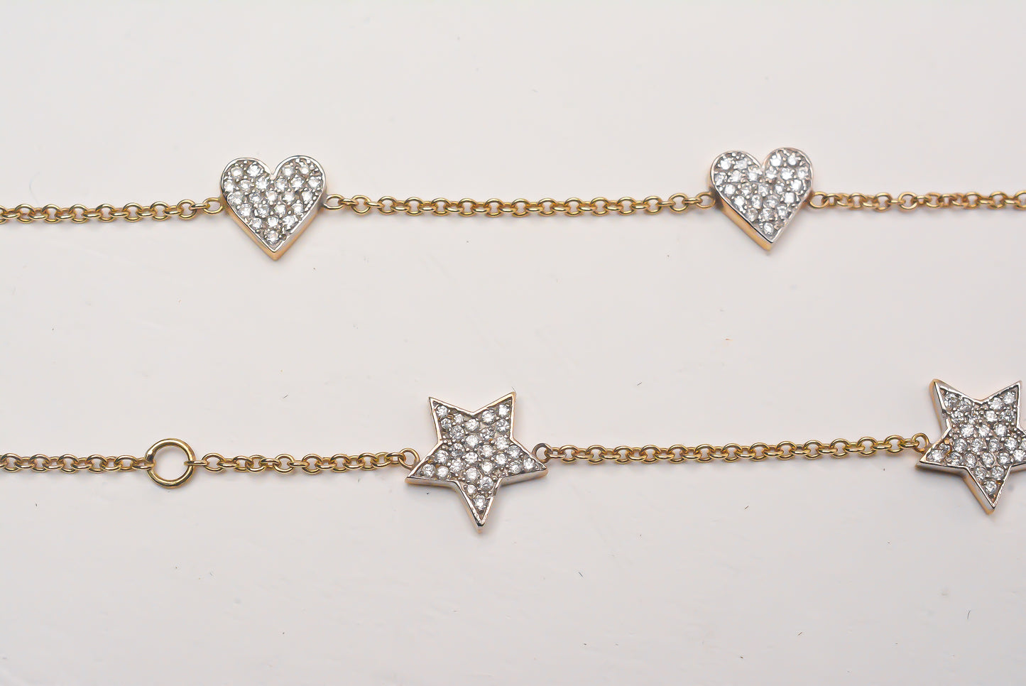 Diamond Heart Bracelet