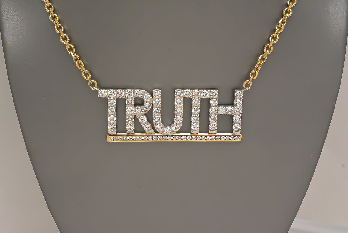 “TRUTH” Statement Necklace