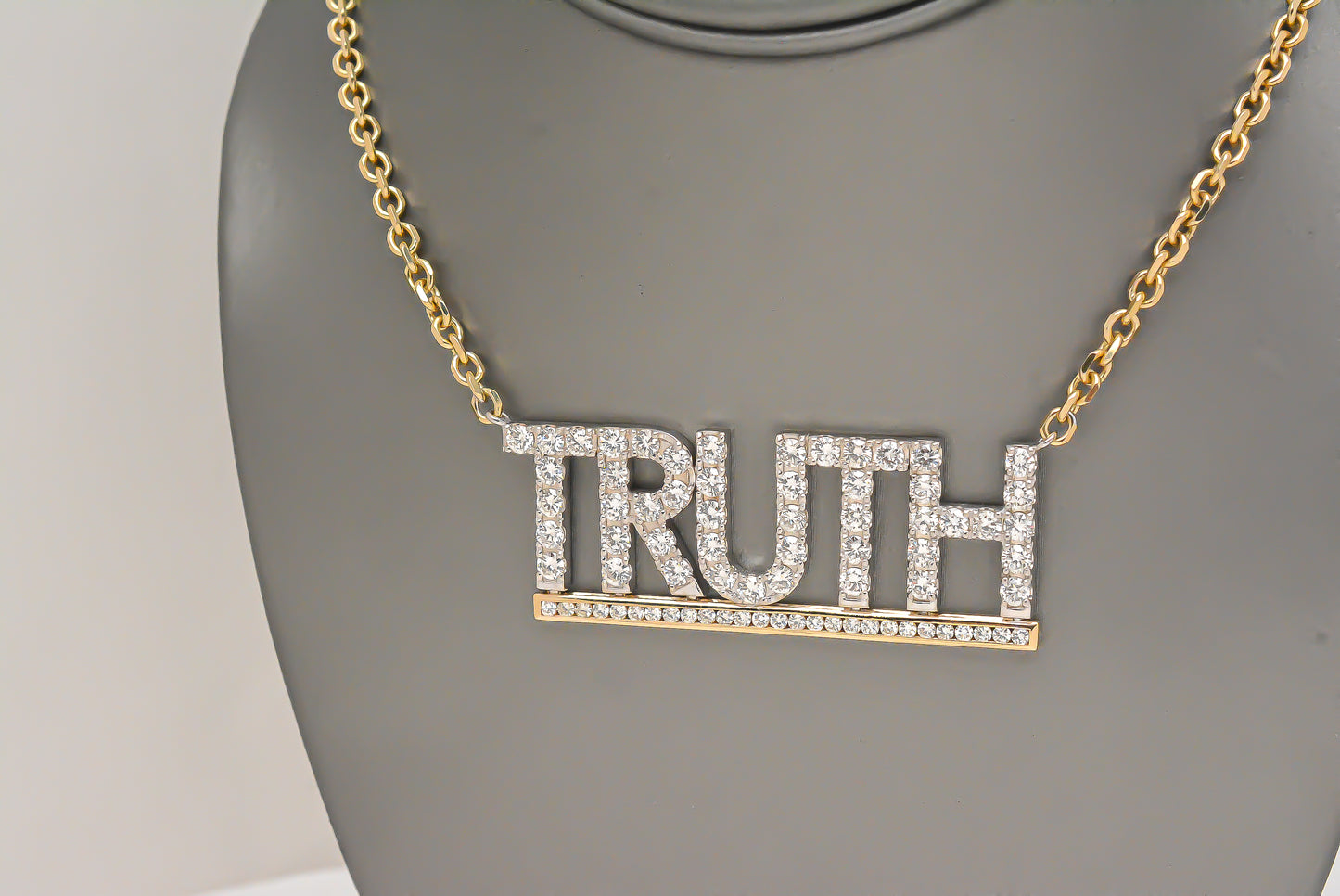 “TRUTH” Statement Necklace
