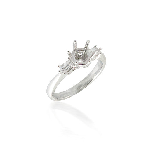 Classic Three Stone Semi-Mounting 2