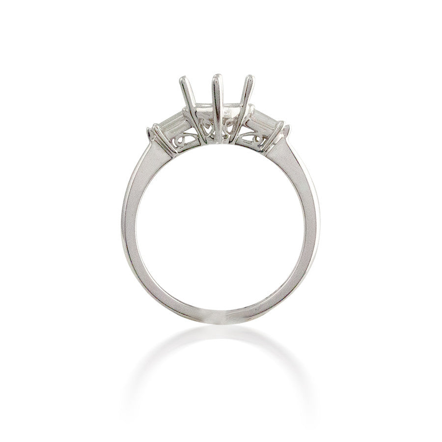 Classic Three Stone Semi-Mounting 2