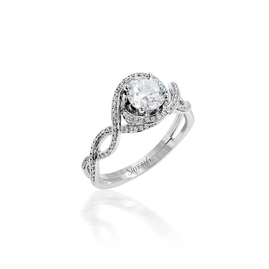 Simon G Moravian Engagement Ring Setting