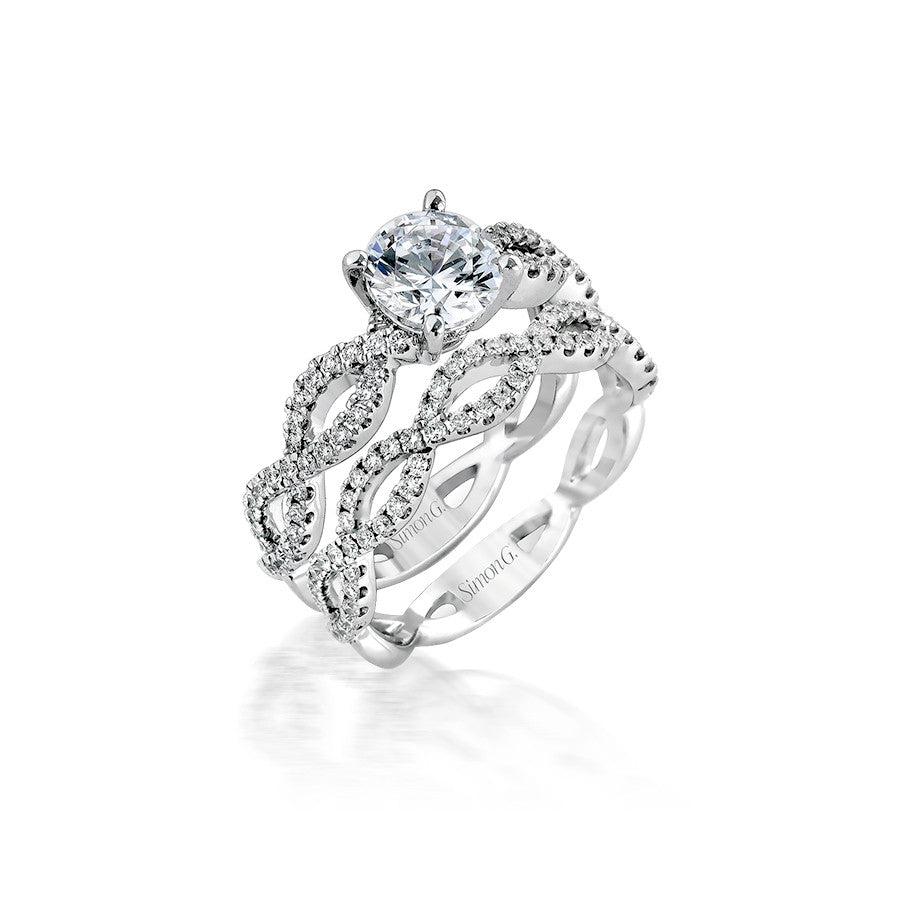 Simon G Promenade Bridal Set