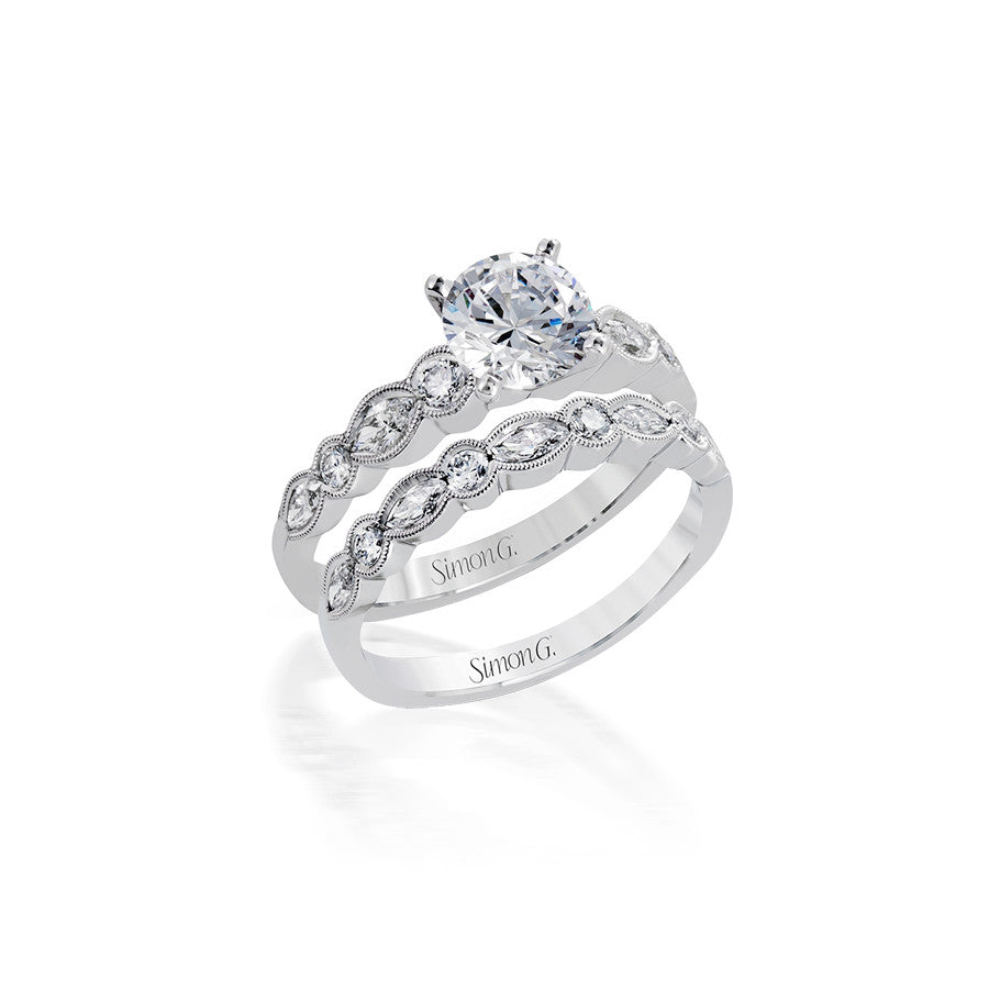 Simon G Celine Bridal Set