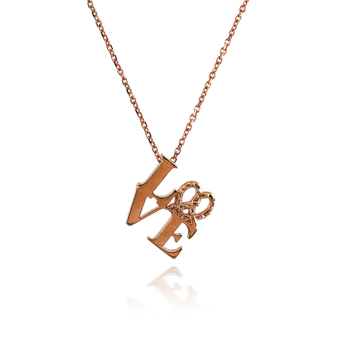 Pretzel Love Pendant