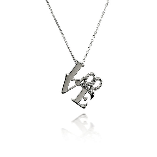 Pretzel Love Pendant