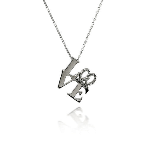 Pretzel Love Pendant