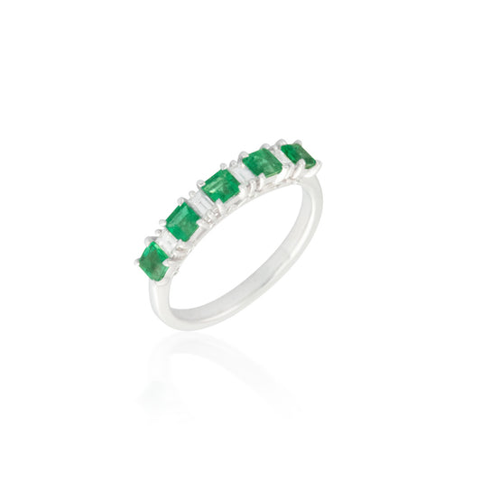 Emerald and Diamond Band