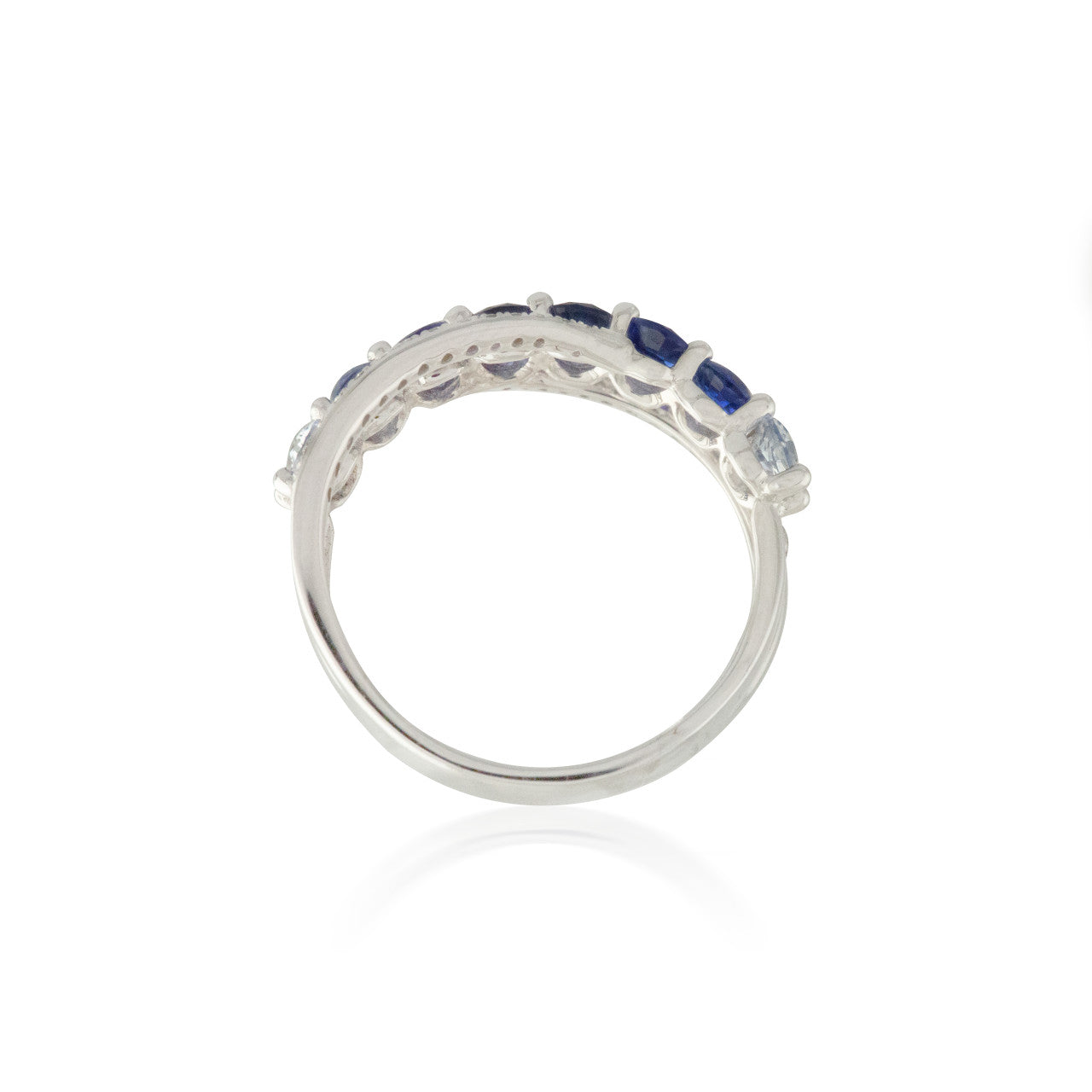 Bassali Ombre Sapphire Ring